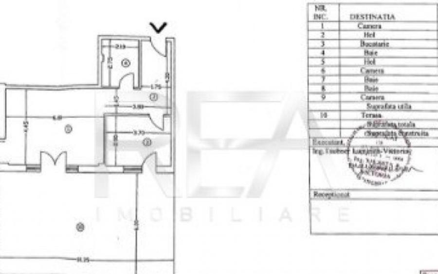 Apartament de vanzare/3 camere /Inchiriat / contract pe 2 a - 1