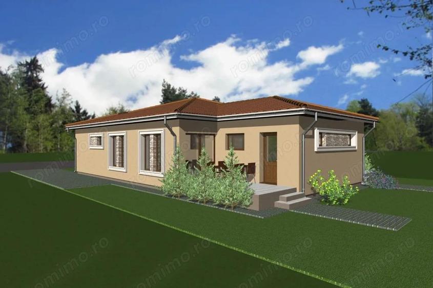 Duplex pe parter, 3 camere, 87 mp utili, teren 300 mp Urseni - 7