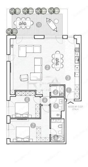 Apartament 3 camere , Green Lake, Grivita - 1