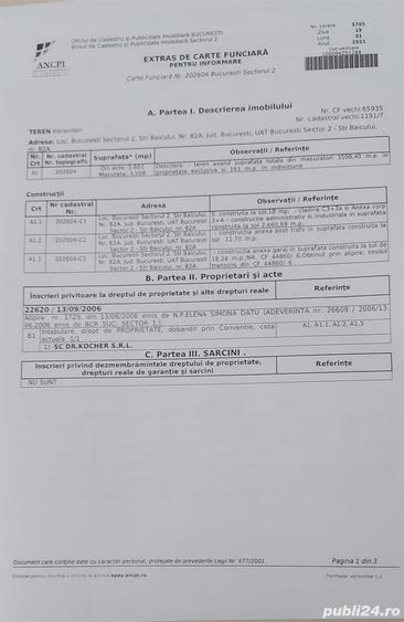 Spațiu comercial, de 3,570 mp, în Baicului