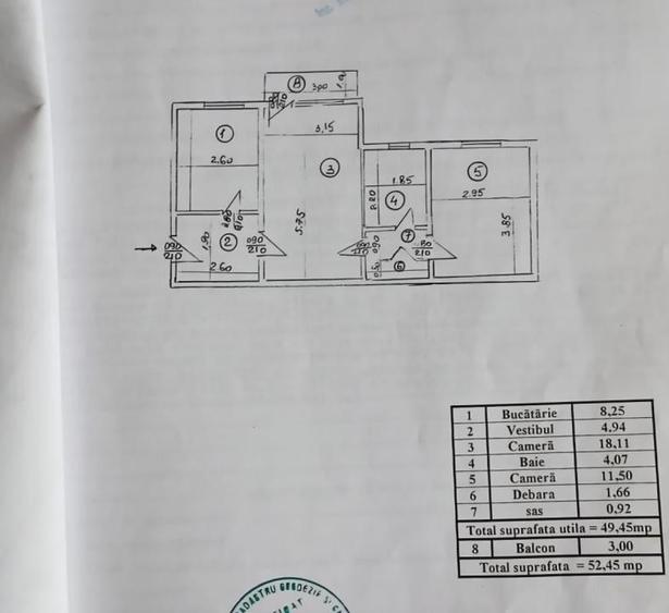 Ap. 2 cam. 3 min. metrou Iancului - 1