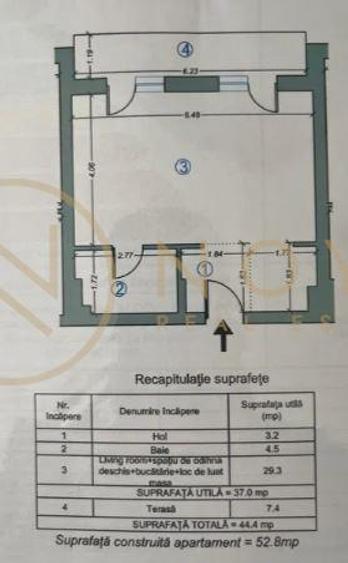 Studio dublu de vanzare in Pipera H Pipera Lake - 4