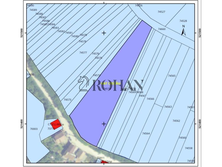 Teren agricol extravilan de 4000 mp, în Cricău