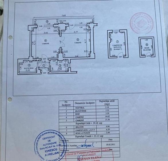 Vanzare apartament 2 camere Universitate-Batistei - 3