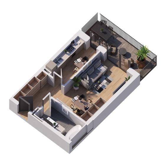 Garsoniera spatioasa la 5 min de metrou - 2