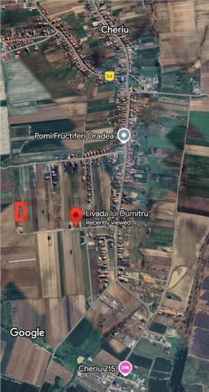 RECO Teren intravilan Cheriu 573mp - 3