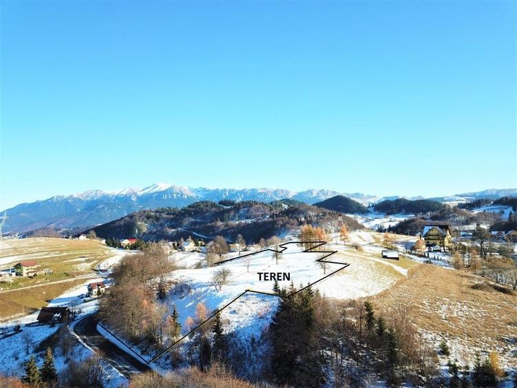 Teren unic in Fundata - 1