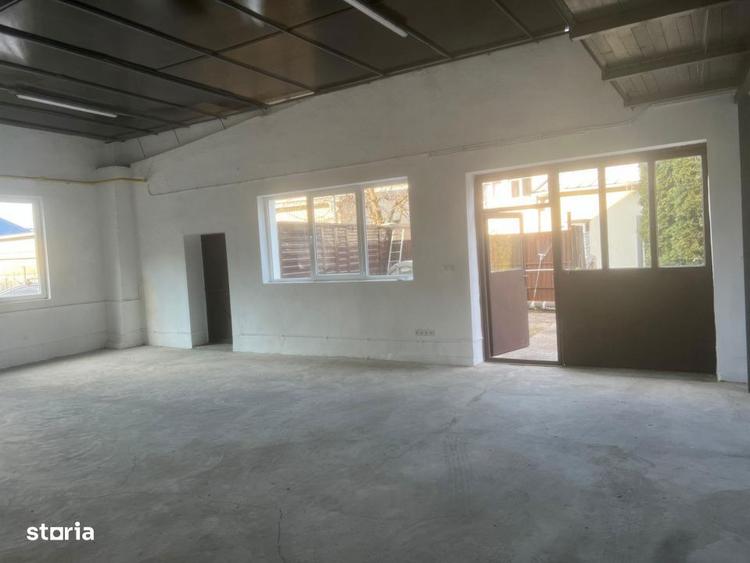 Spatiu atelier auto hala open space 2 nivele birou bai - zona Tudor - 5
