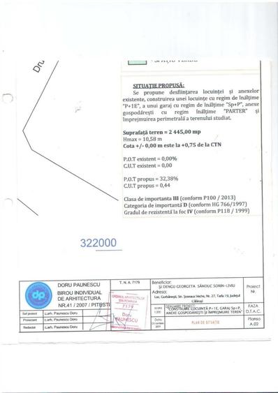 vand teren intravilan cu constructie inceputa - 2