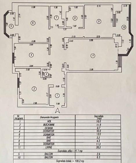 Patru camere comfort maxim - 8