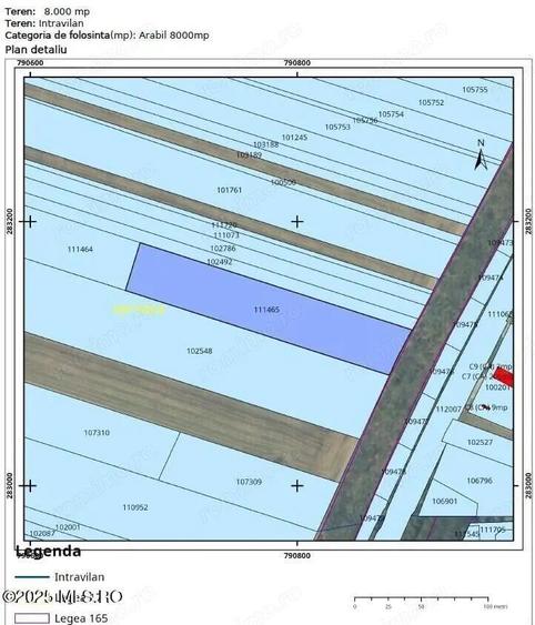 Teren intravilan de vanzare - Tuzla - 2