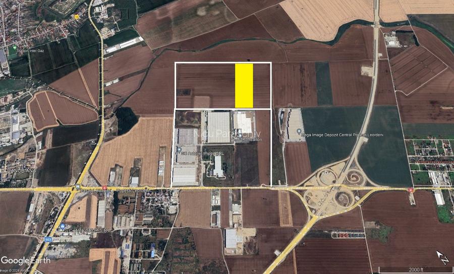 Teren industrial 95.000 mp cu PUZ aprobat