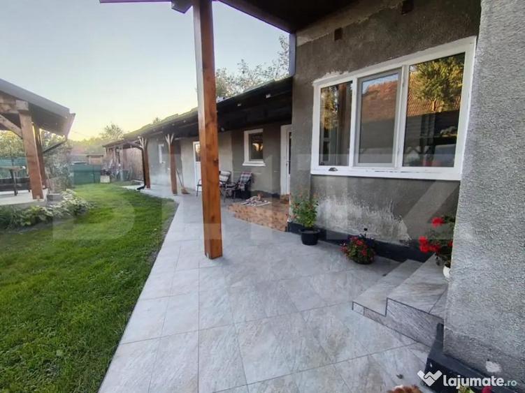 Casa cu 3 camere,baie, bucatarie,anexe.pivni?a teren 800 m - 13