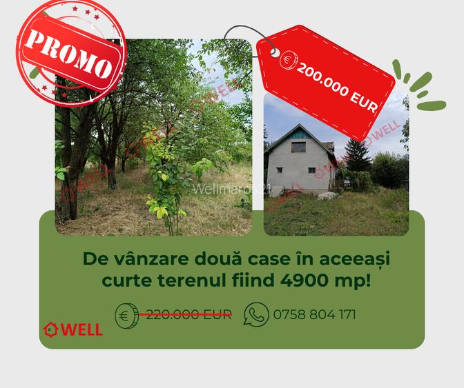 OFERTĂ SPECIALĂ – Două case de vânzare în Târgu Mureș, str. Remetea!