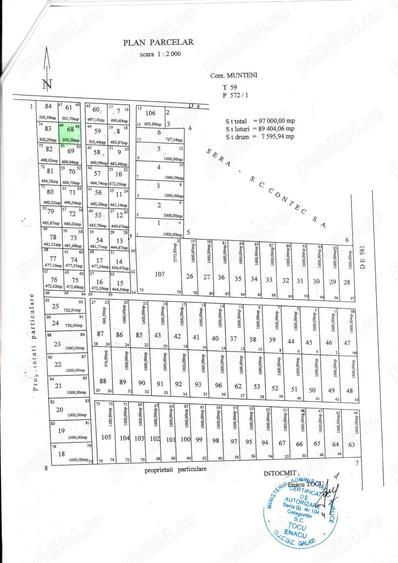 Casa la rosu cu 1000 mp teren in com Munteni, parter ?i mansarda - 6