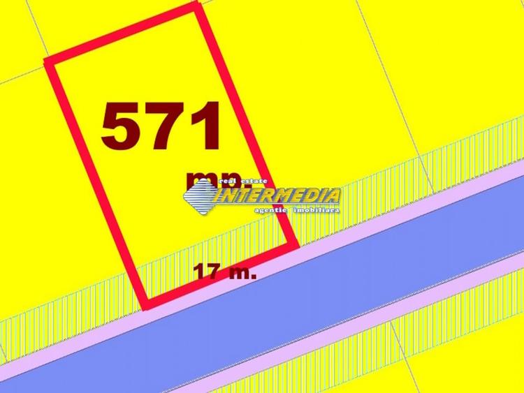 Vanzare TEREN Intravilan 571 mp imprejmuit case langa in Barabant Alba iulia - 1