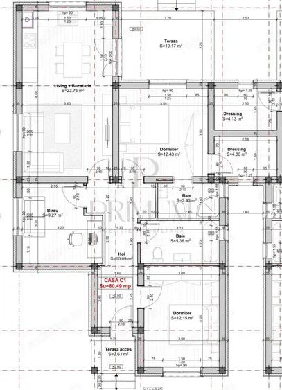 GIROC - Duplex despartit - 4 Camere - Dressing - Teren 325mp