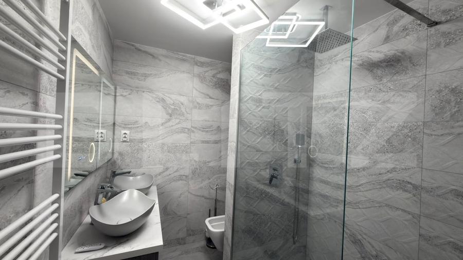 Apartament cu 4 camere decomandat, mobilat în Central