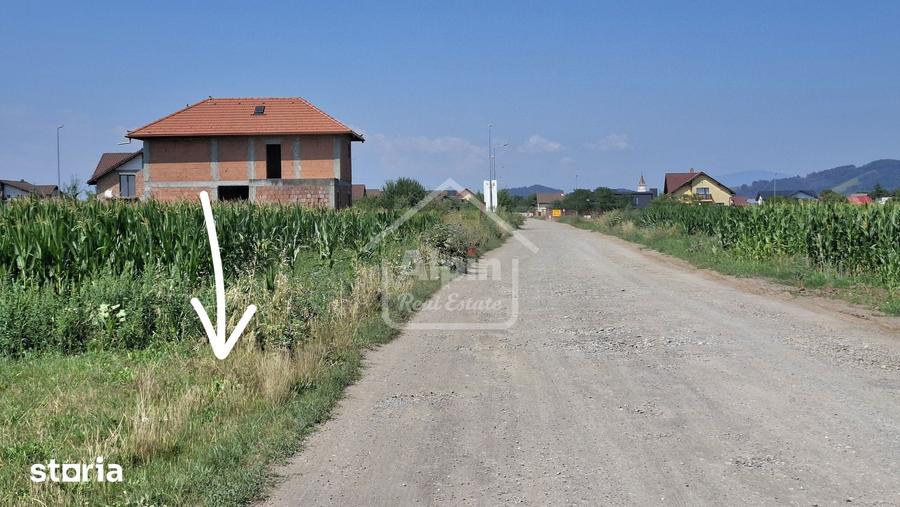 Teren de 1015 mp, în Hărman