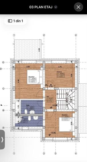 Duplex cu 4 camere cu Canalizare în Moșnița Nouă
