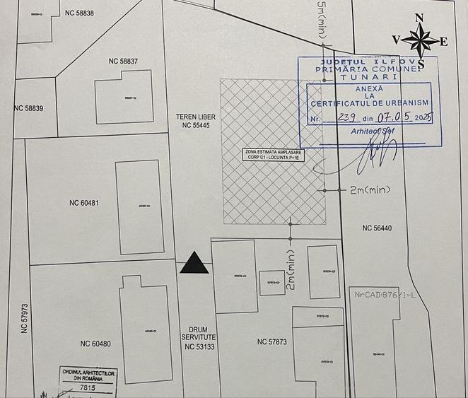 Teren Tunari 850mp str. Vasile Alecsandri - 1