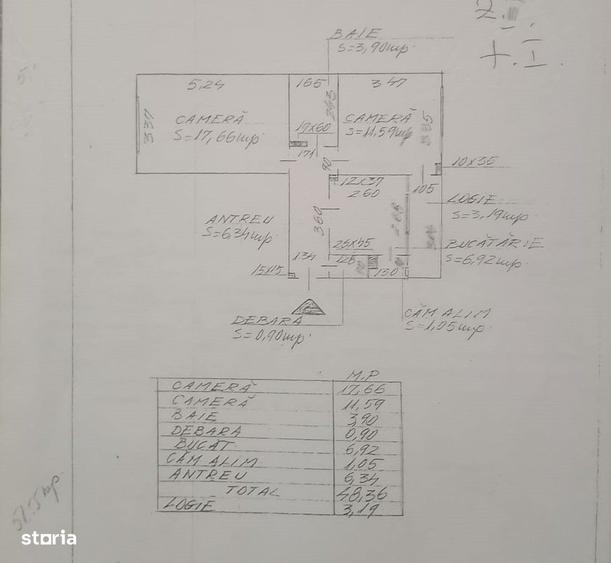 De vanzare apartament 2 camere decomandat Intre Lacuri - 9