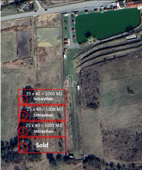 Teren 1000 Mp Intravilan De Vanzare, Langa Lac, Ivanesti - 5