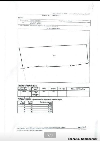 Vand sau schimb Teren Valea Ursului,Tomesti - 3