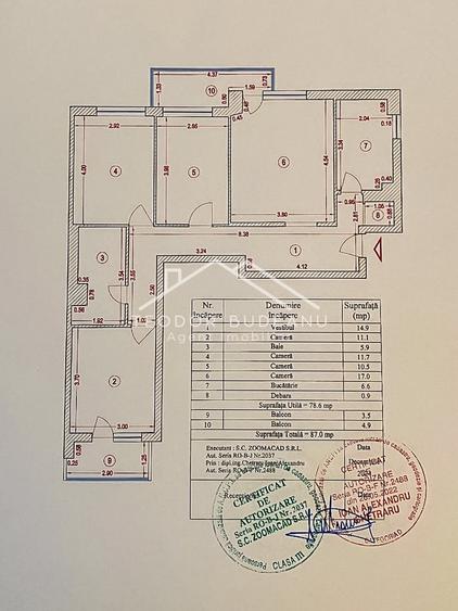 Metrou Lujerului | 4 camere renovat - 13