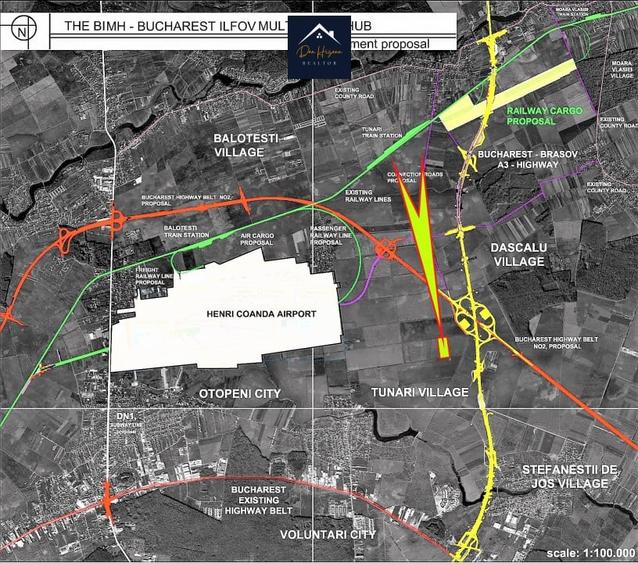 Tunari 8,16 Ha, Investitie-Teren Intravilan, nod A0-A3 - 4