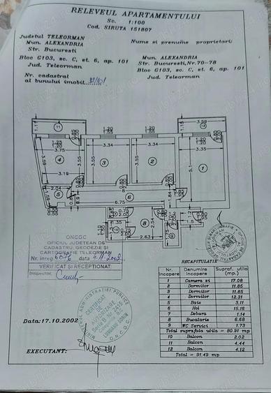 Apartament ultracentral 4 camere Alexandria-Teleorman - 3
