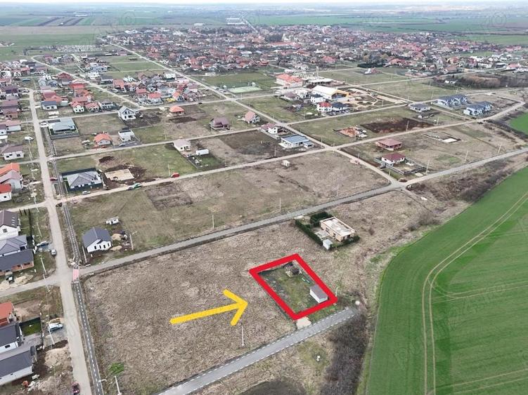 Teren intravilan 550 mp Fantanele in cartierul nou fs.20 ml - 10