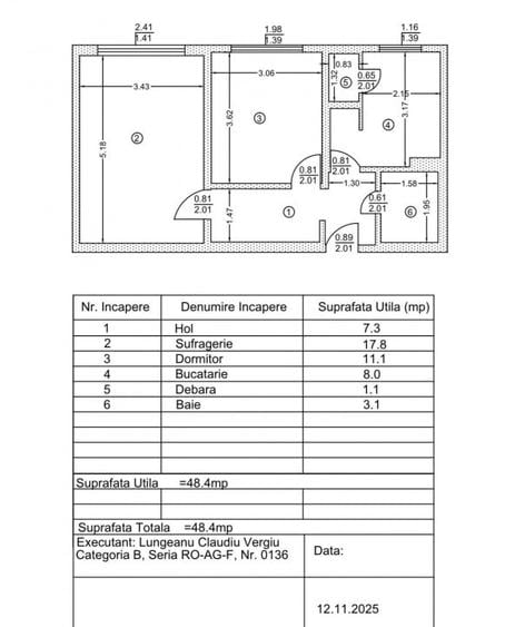 De Vanzare Apartament 2 Camere Brancoveanu - 12