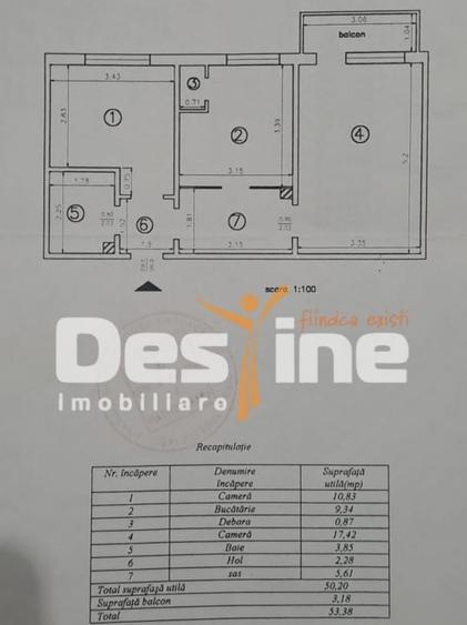 Comision 0%,  Apartament 53 mp totali,  , 99.990 EURO - 12