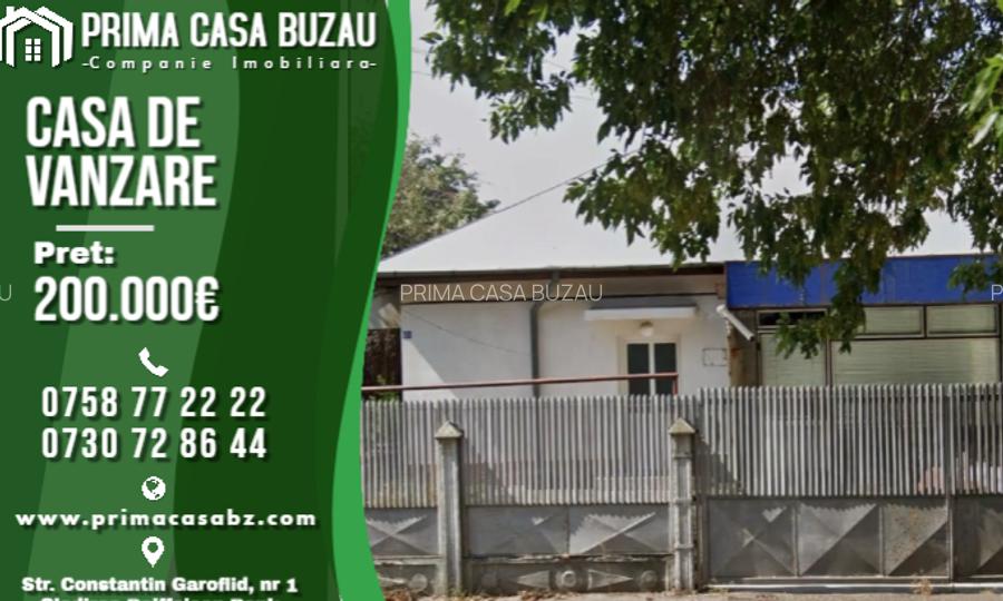 Casa si teren 450mp ~ Str. Spiru Haret / BZ Casa si teren 450mp ~ Str. Spiru Haret / BZ