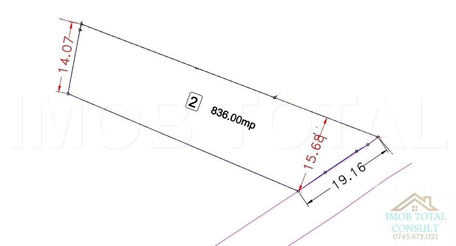 Teren 836 mp Topoloveni - Toate utilitățile - 3