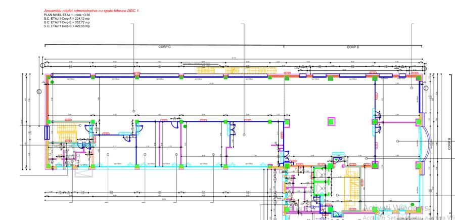 Cladire de Birouri Pacii Militari 2200 mp - 2