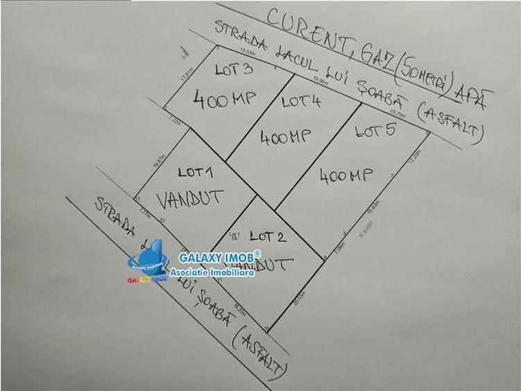 Lot 400 mp utilitati strada asfaltata 50 euro/mp - 11
