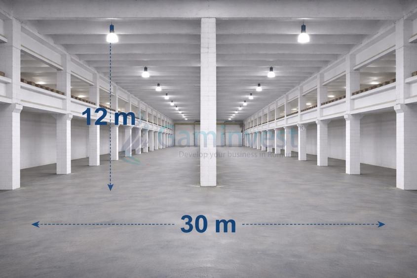 Hala pentru productie si depozitare de inchiriat, zona Matei Corvin,Oradea,Bihor - 2