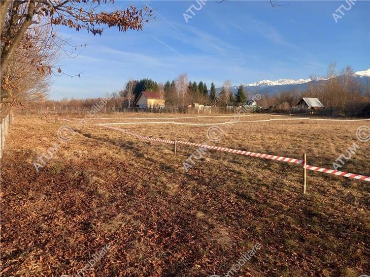 Teren intravilan de vanzare 1000 mp in Avrig zona Valea Avrigului - 6