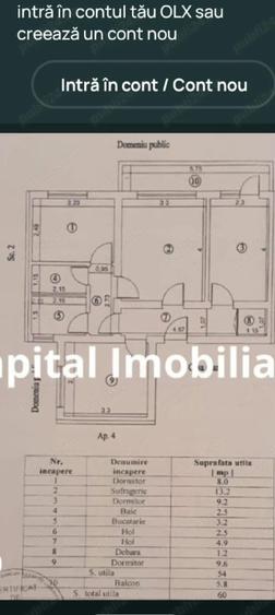 Vand apartament 3 camere - 4