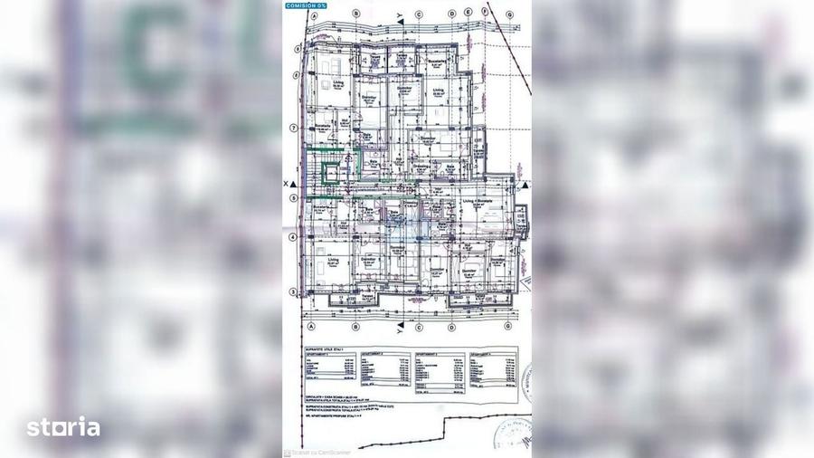 Fara comision! Teren 1260 mp, proiect bloc, A/C S+P+5+ER, Marasti - 2