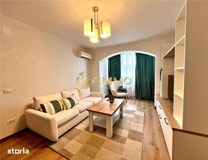 Apartament cu 2 camere semidecomandat în Central