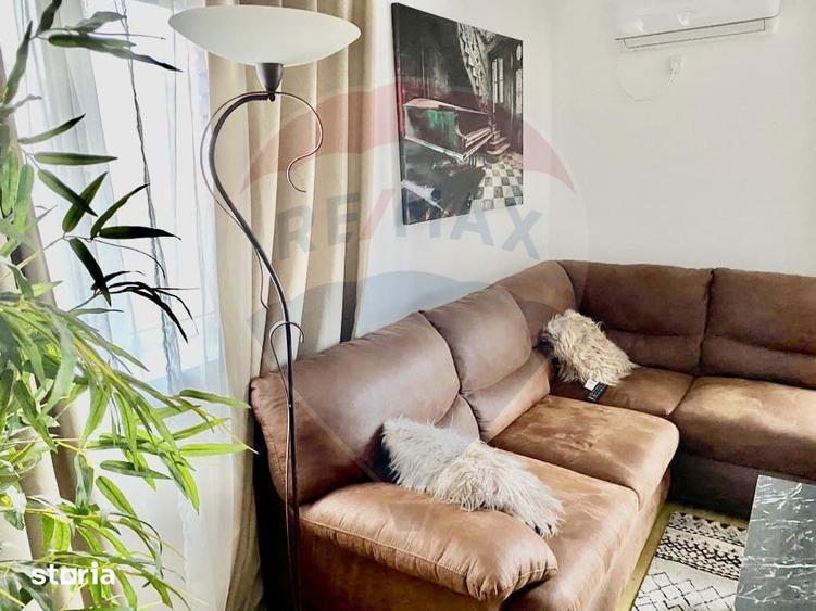 Apartament cu 2 camere, mobilat în Batistei