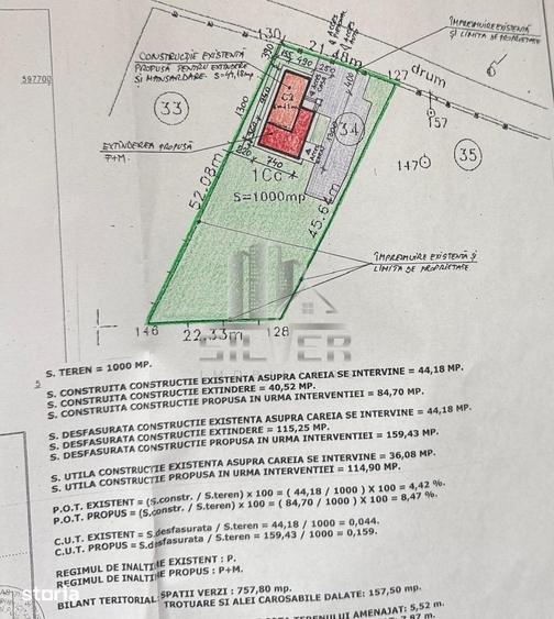 Casă cu 4 camere cu Teren 1000 Mp în Sânpaul