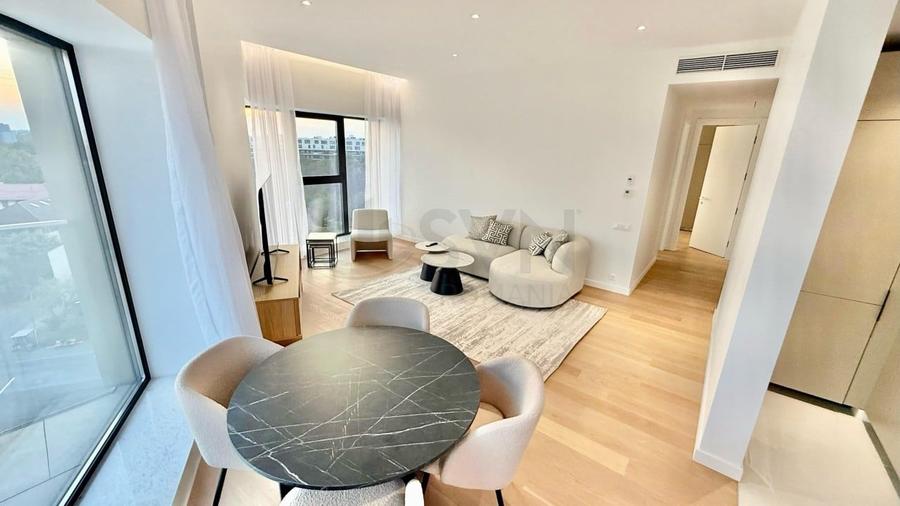 Apartament cu 3 camere decomandat, mobilat în Barbu Văcărescu — fotografia 2