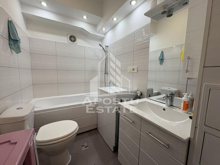 Apartament cu 2 camere decomandat, mobilat în Bălcescu