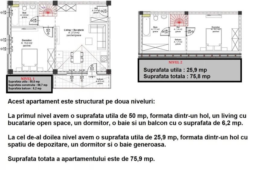 Apartament Nou \ 3 camere \ Mobilat si Utilat - 1