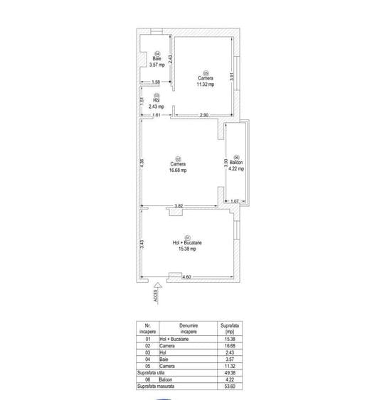 Apartament luminos în zona Aradului - 10