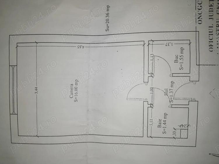 Vind garsoniera cf 3,22mp,etaj 4 4,comuna Agigea, jude?ul Constan?a, aproape de Mare, 18000euro - 1